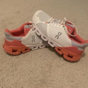 On cloud running shoes
